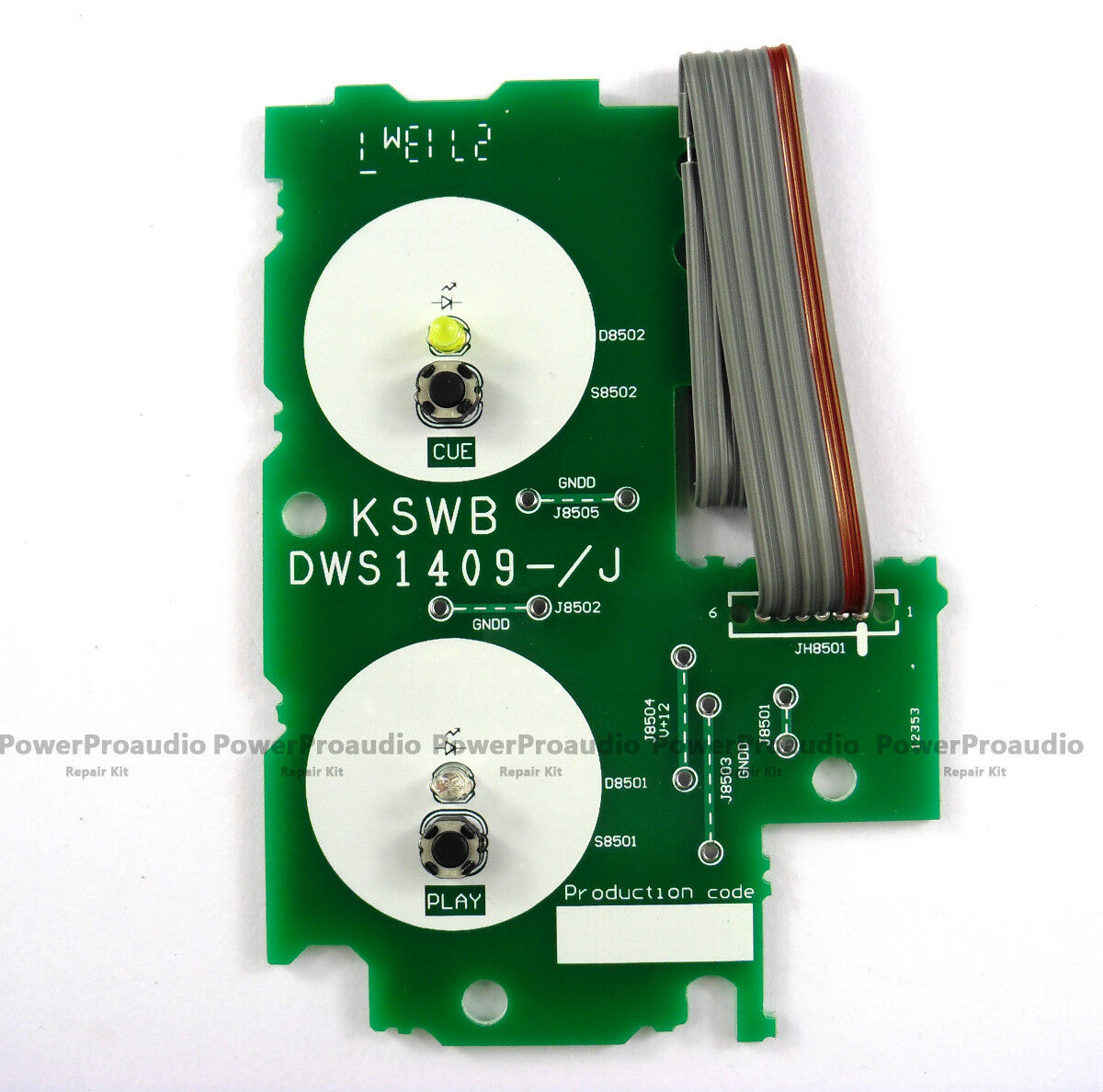 Play Cue Circuit Board PCB - DWS 1409 DWS1409  FLXJ for Pioneer CDJ 2000