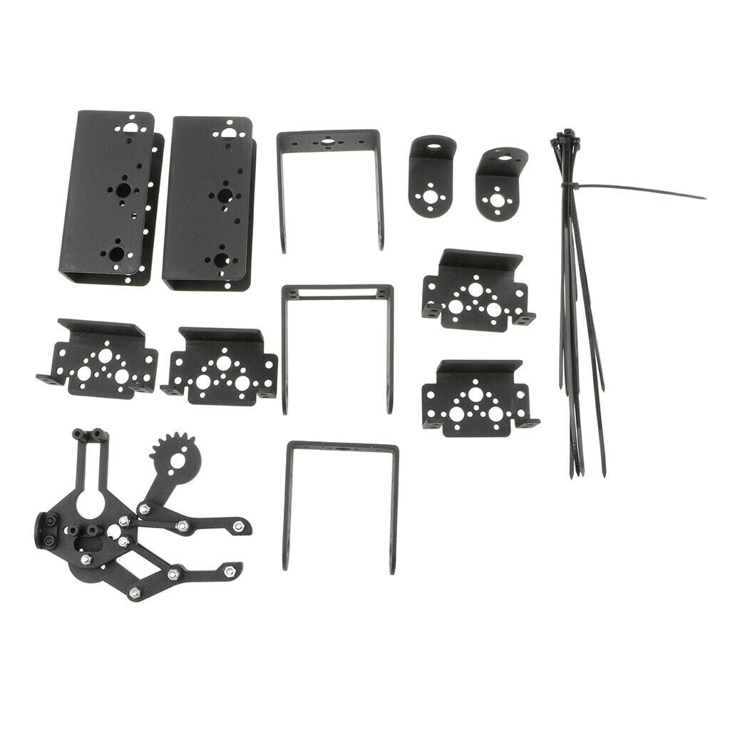 1pc DIY Robot 6-Dof Servo Mechanical Arm Kids Learning Assembly Toys Kits