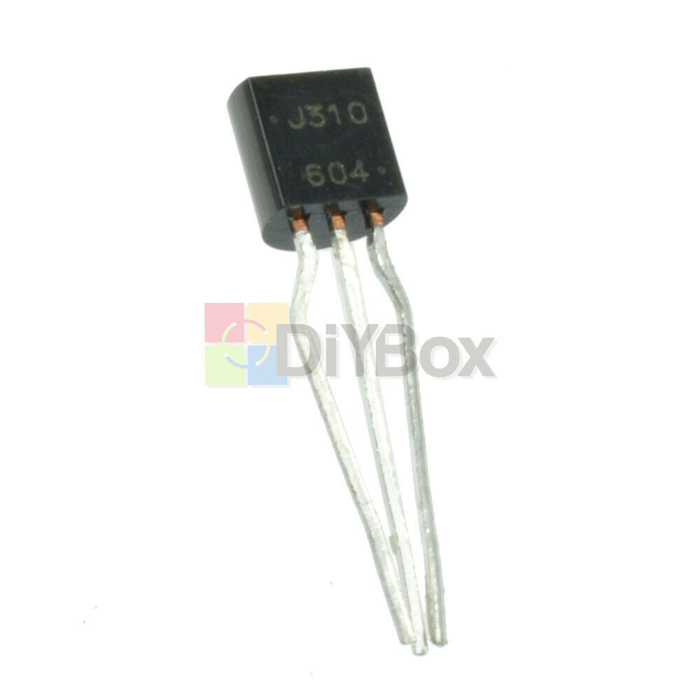 10PCS DIP-3 J310 Transistor FAIRCHILD/ON/MOT J310 RF VHF/UHF Amplifier TO-92