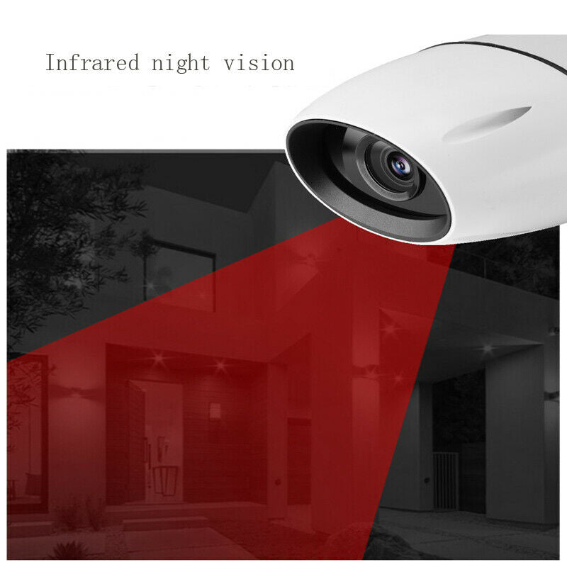 Wireless HD WiFi ZOOM CCTV In/ Outdoor IP Camera Home Security IR Webcam Alarm