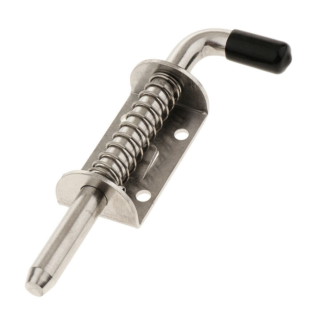 4pcs Cabinet Furniture Spring Latch Barrel Bolt Carriage Accessory with Axle