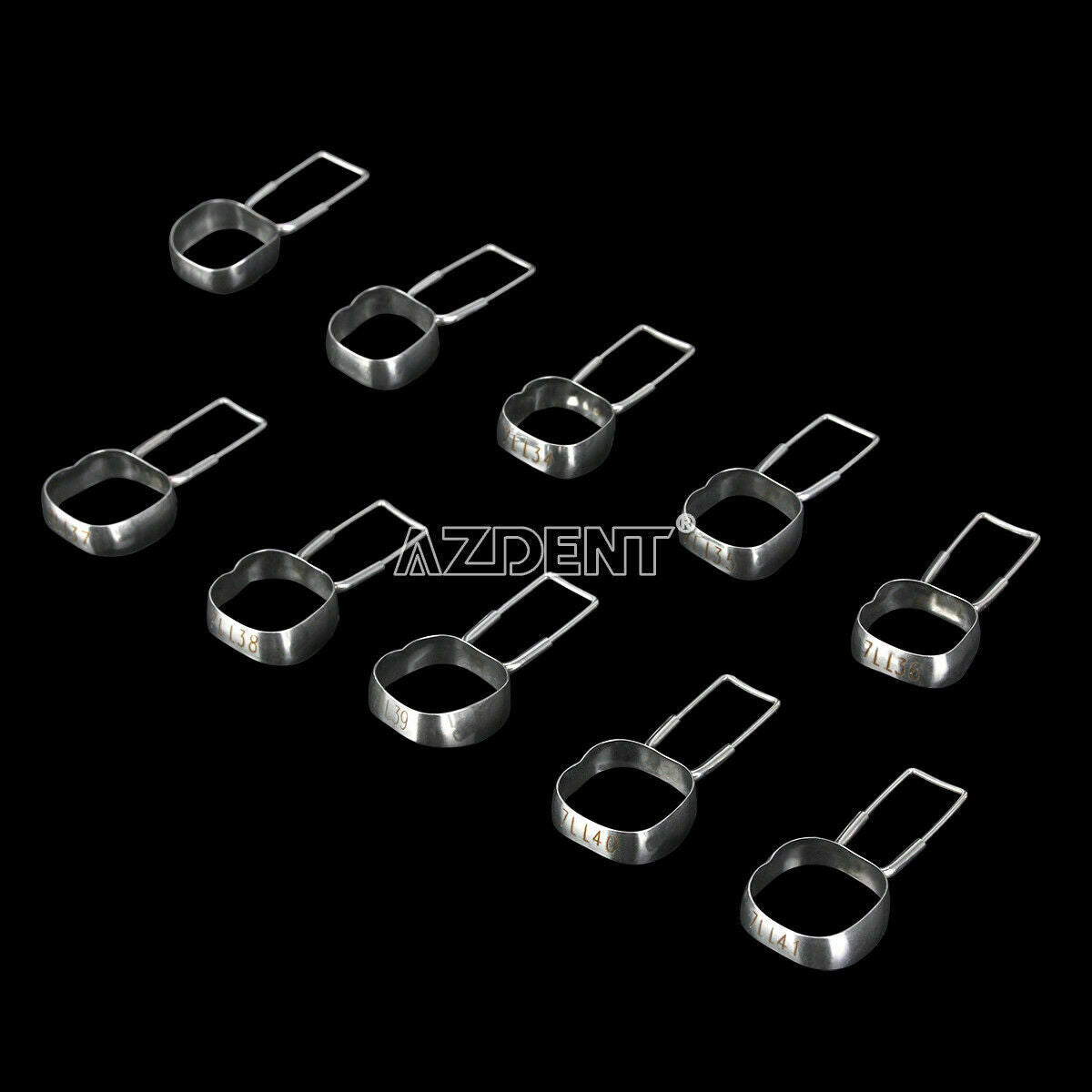 Dental Mini Orthodontic Bracket Tube Wire Bite Turbo Injection Mould Kit AZDENT