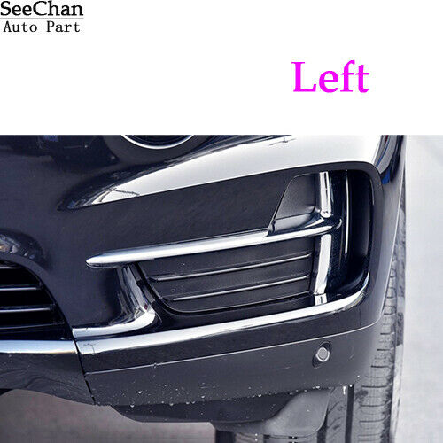 Fit For BMW F15 X5 2014-18 Front Bumper Left&Right Bumper Face Bar Trims Molding