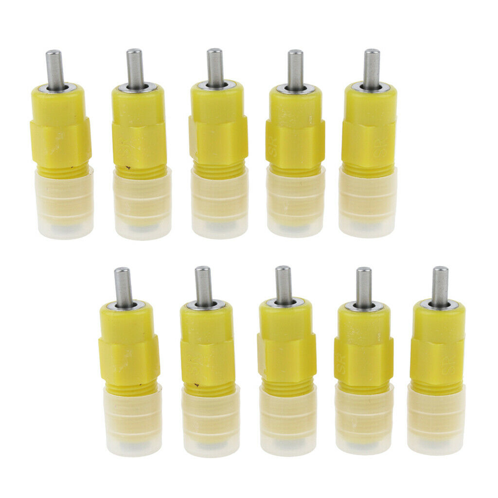 10Pcs Automatic Water Feeder Waterer Drinker Nippers for Chicken Duck Chicks