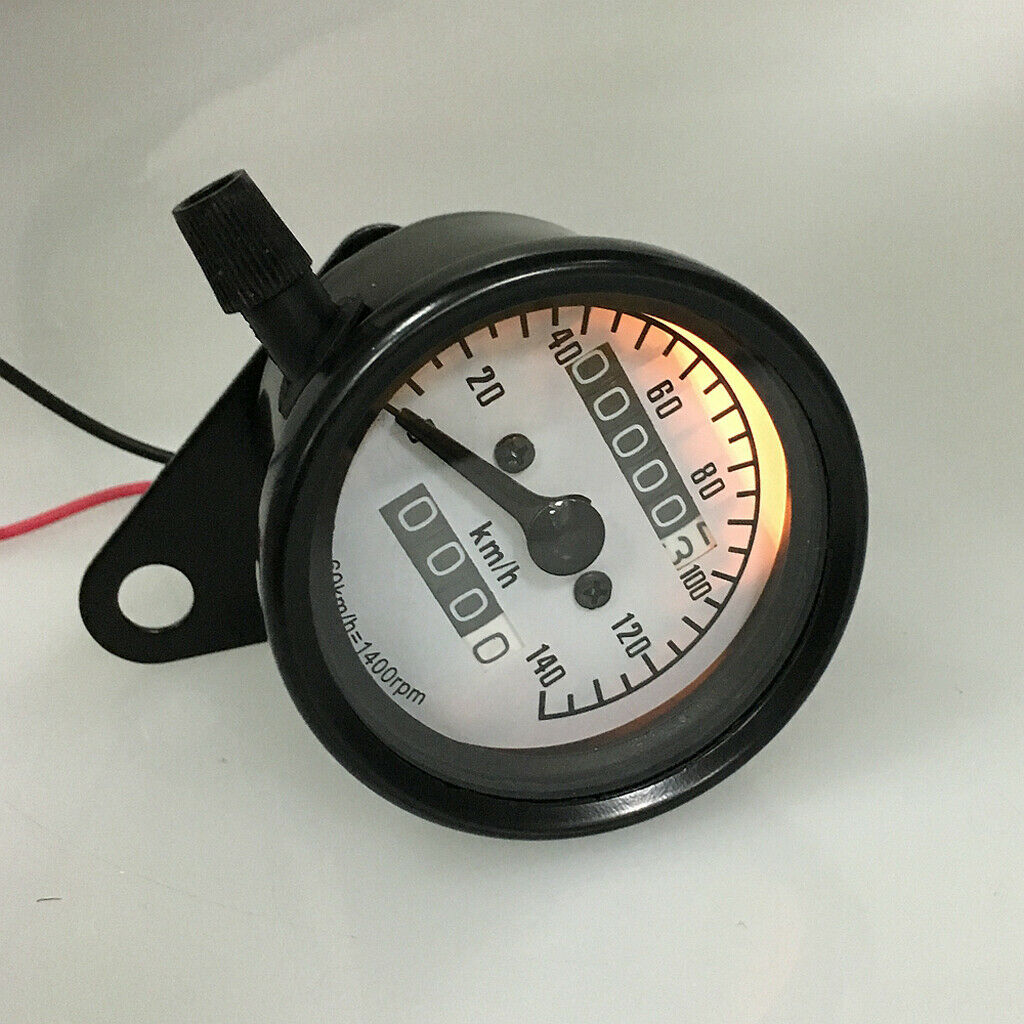 Motorcycle LCD Speedometer Display Km / H Meter Universal