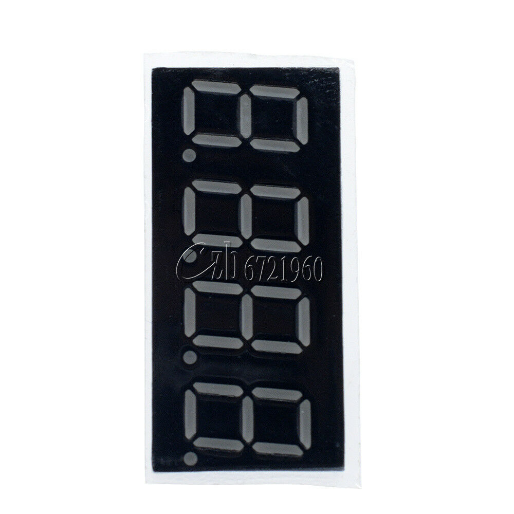 2PCS 7 Segment 4 Digit Common Cathode 0.36 inch RED LED 0.36" digital display