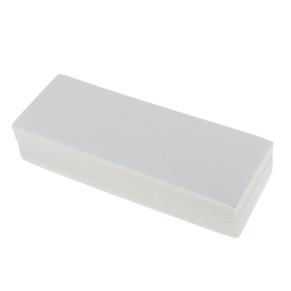 100 Sheet Hair Removal Depilatory Nonwoven Epilator Waxing Strip Papers Wax