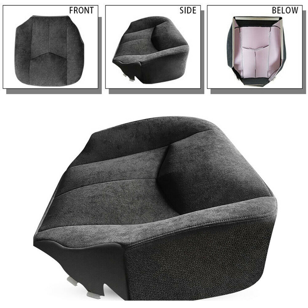 Dark Gray Driver Side Bottom Seat Cover Cloth For Chevrolet Silverado 2003-2006