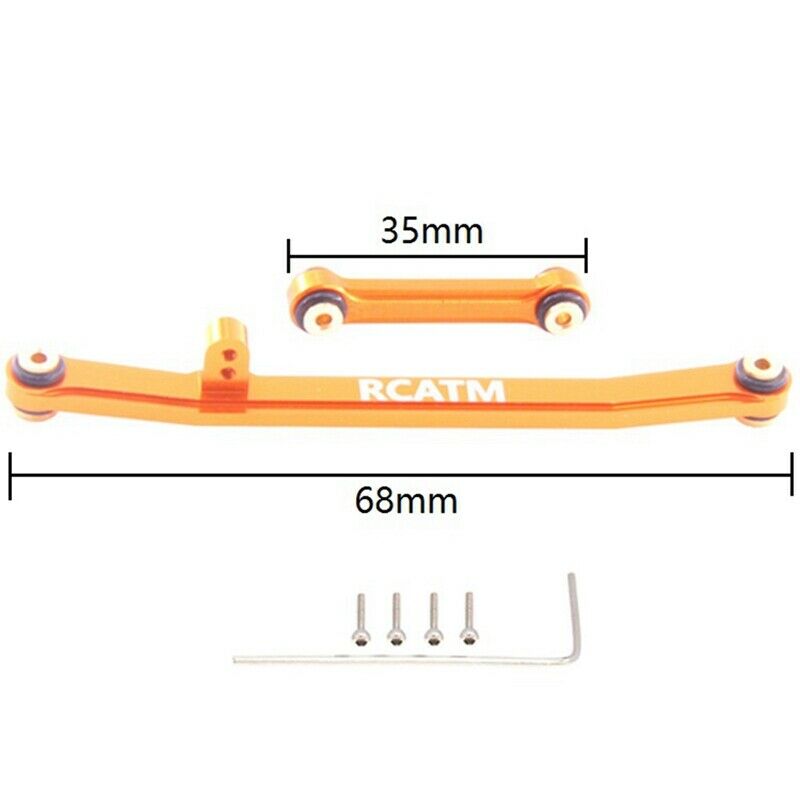 Metal Stee Linkage Stee Link for 1/24 RC Cler Car Axial SCX24 90081 AXI00001 UA9