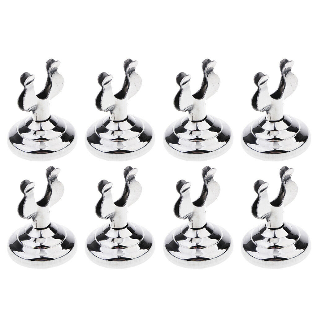 8x U Shaped Place Card Holder Table Number Stand Wedding Photo Picture Clip