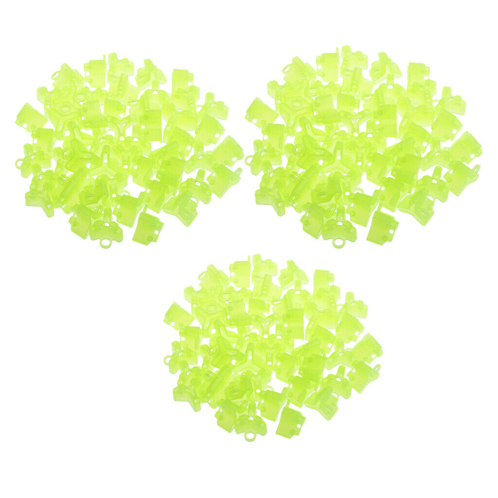 150pcs Fishing Treble Hook Covers Fishing Tackle Lures Caps Lightweight