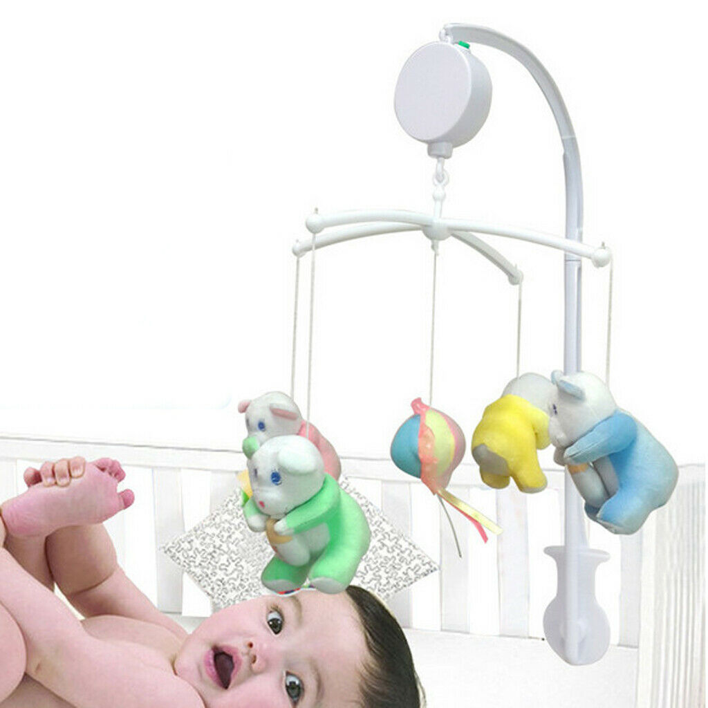 Newborn Toys Crib Bell Music Box 35 Songs Rattle Set, Sleeping, Ringing Lullaby,