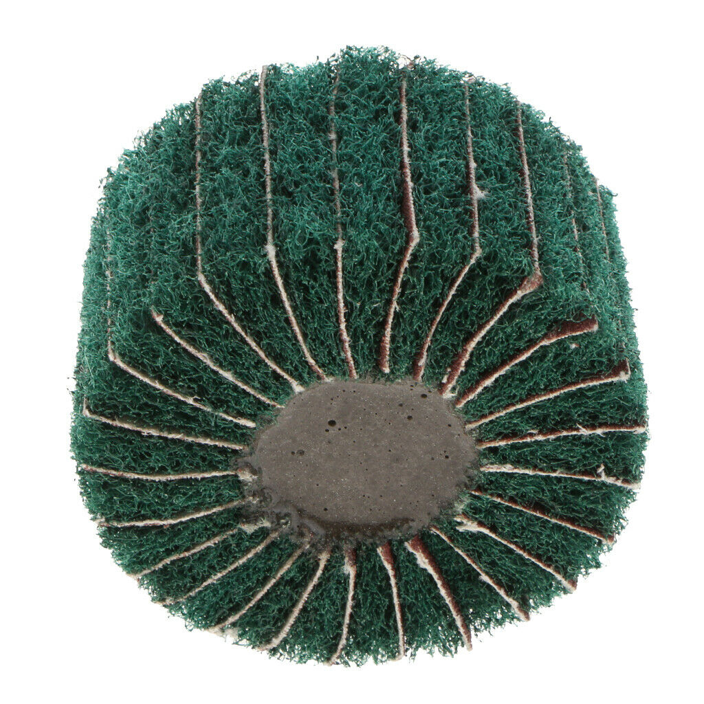 Fiber Abrasive Grinding Wheel Flap Sanding Disc 80Ã—50Ã—6mm with Grit Green