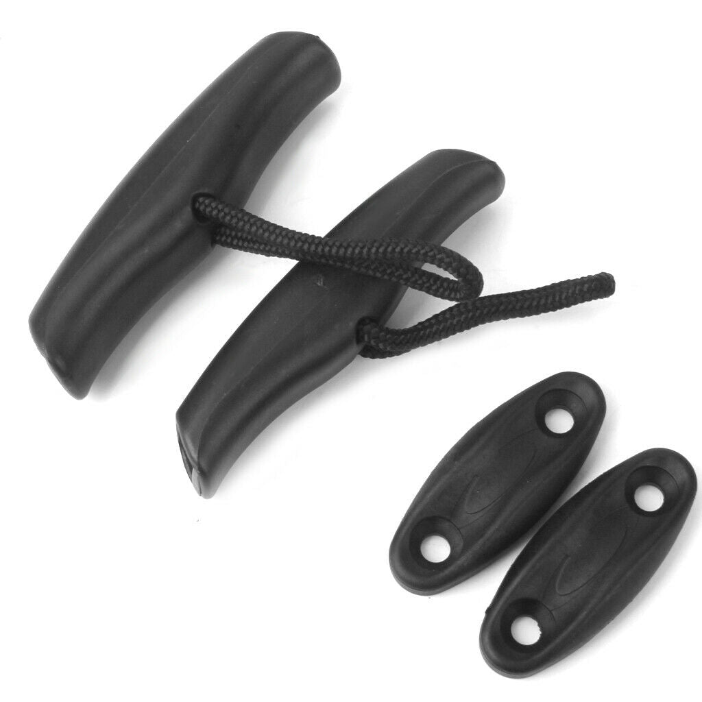 1PC HANDLES + 2PCS Universal Hull Drain Plug Replacements for Kayak Canoes Boat
