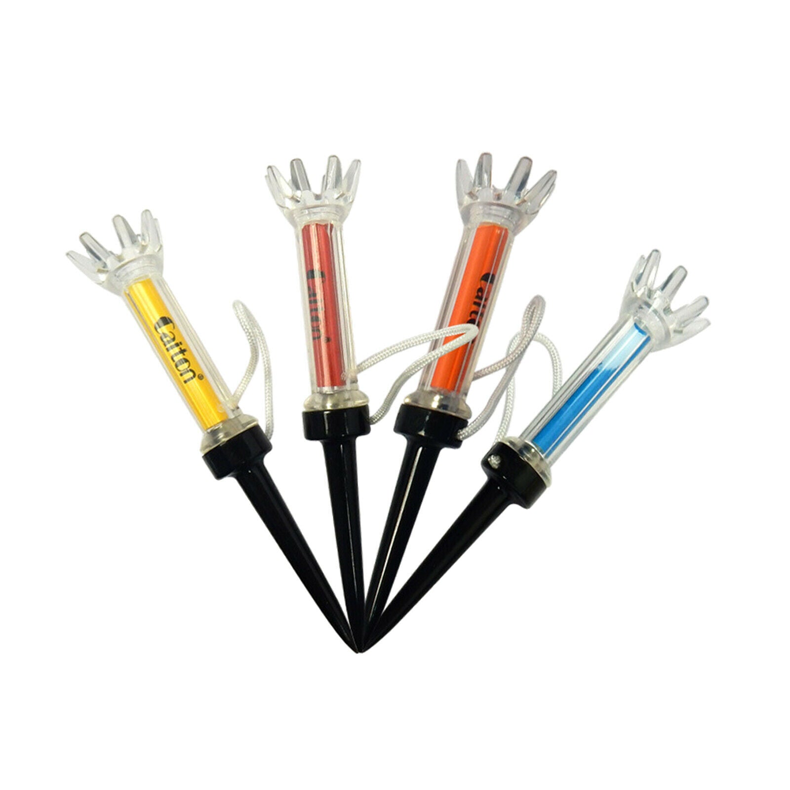 5x 90mm Magnetic Golf Tee Ball Holder Hitting 360° Rotation Tees Tool