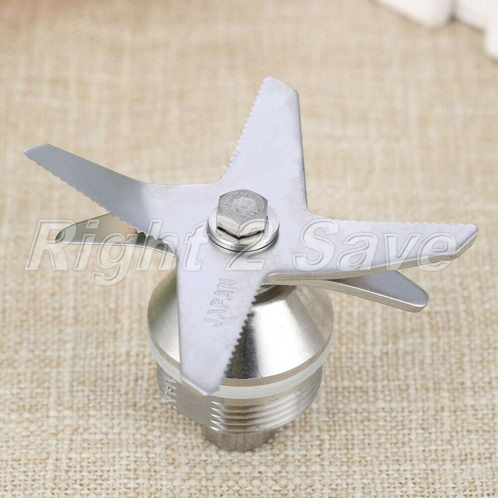 Stainless Steel Wet Dry & Ice Six Blades Assembly For Vitamix Blenders 1151 1152