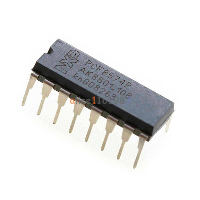 10Pcs PCF8574P PCF8574 DIP-16 NXP/PHI Remote 8-bit I/O Expander IC new