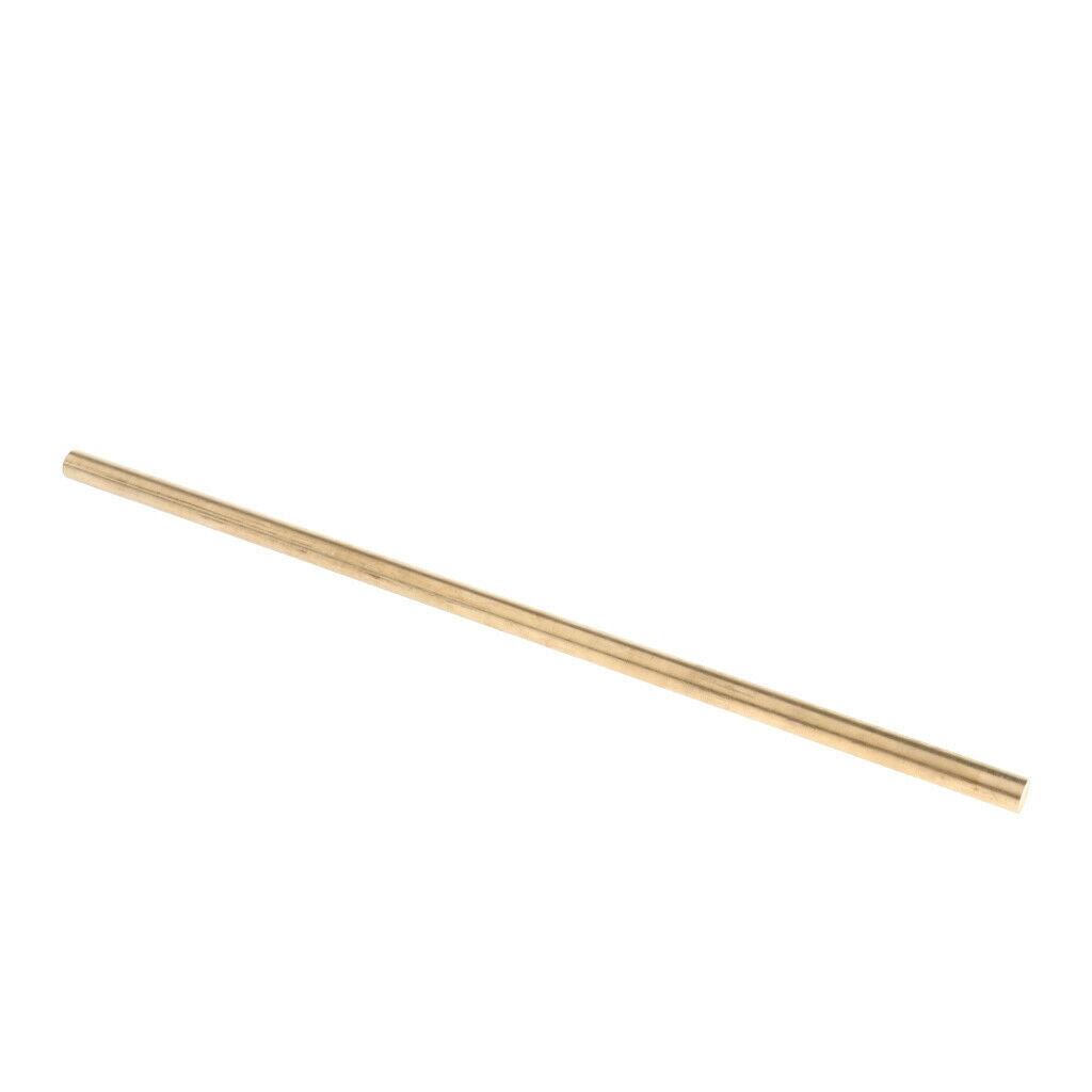 8mm Ã— 25cm And 7mm Ã— 25cm Solid Brass Round Bar Rod 2 Pcs