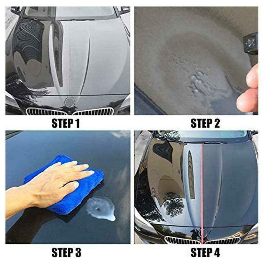 Nano Magic Car Scratch Remover Cloth & Car Nano Repairing Spray Oxidation Liquid