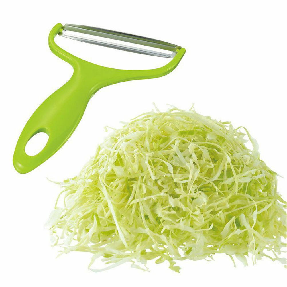 Vegetable  Fruit Peeler Cabbage Grater Cutter Slicer Stainless Steel Blade 3CBD