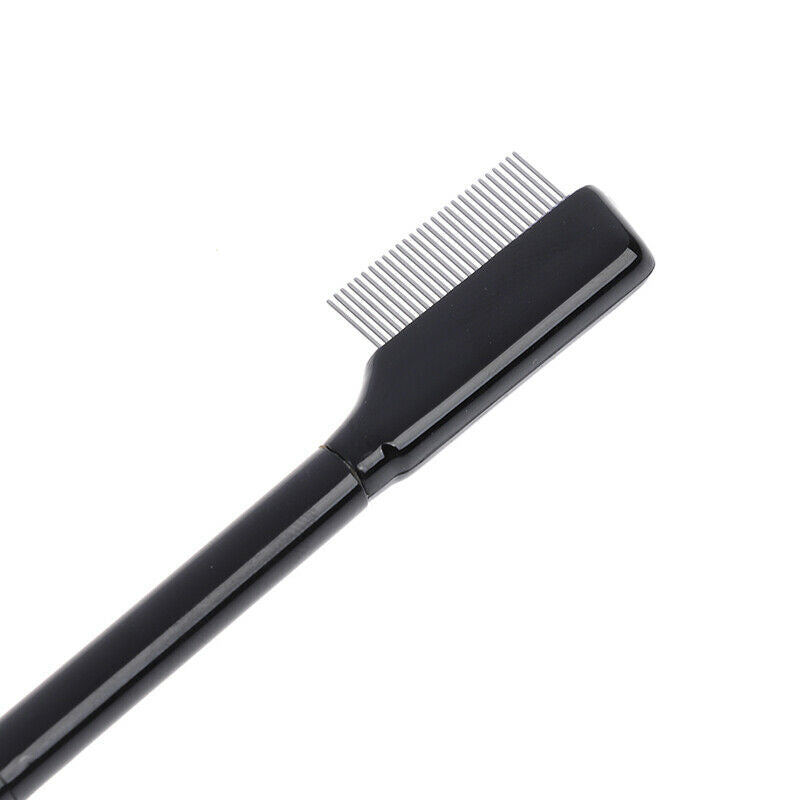 1Pcs Steel Eyebrow Eyelash Comb Extension Brush Metal Comb Makeup Brushes T SJ
