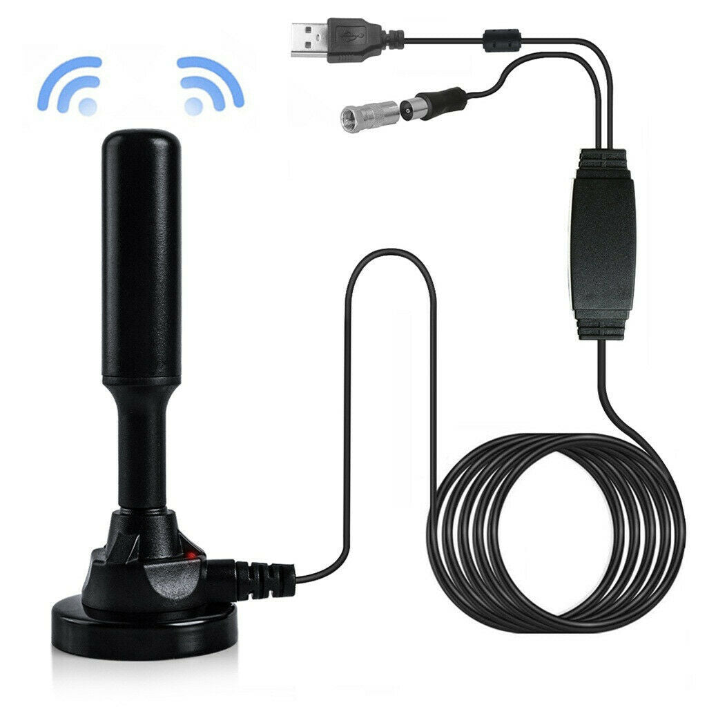 300 Mile Range Antenna TV Digital HD Skywire 4K Antena Digital Indoor HDTV 1080p