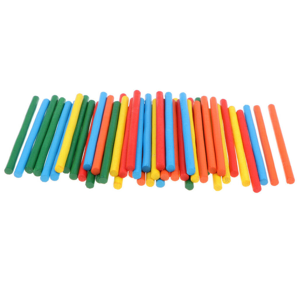 Counting Sticks w/ Number Cards & Box Preschool Educational Toys for Kids