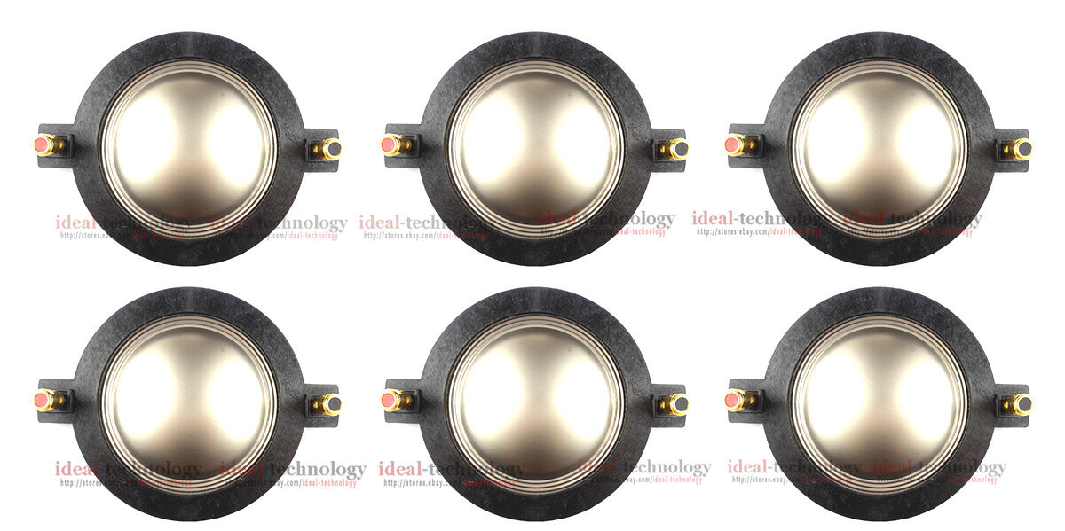 6pcs Diaphragm P-Audio BMD750 Turbosound CD210 CD212 #10-085 Voice coil