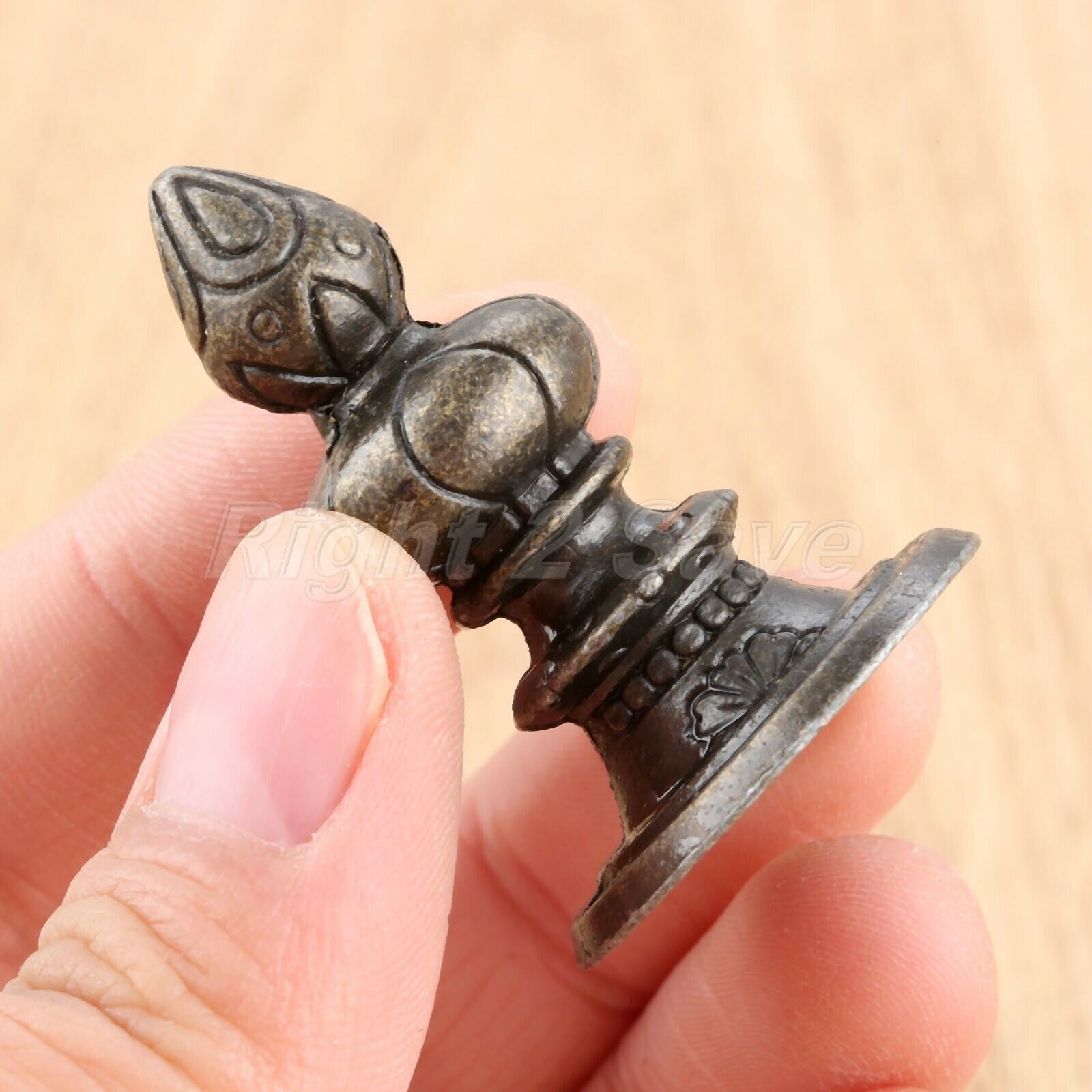 Unique Tower Shape Cabinet Knobs Jewelry Box Drawer Wardrobe Pull Handle 39*27mm