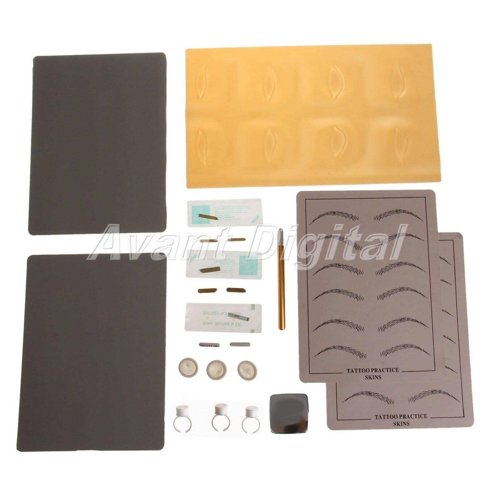 Professional Permanent Makeup Manual Eye Eyebrow Tattoo Needles Microblading Pen