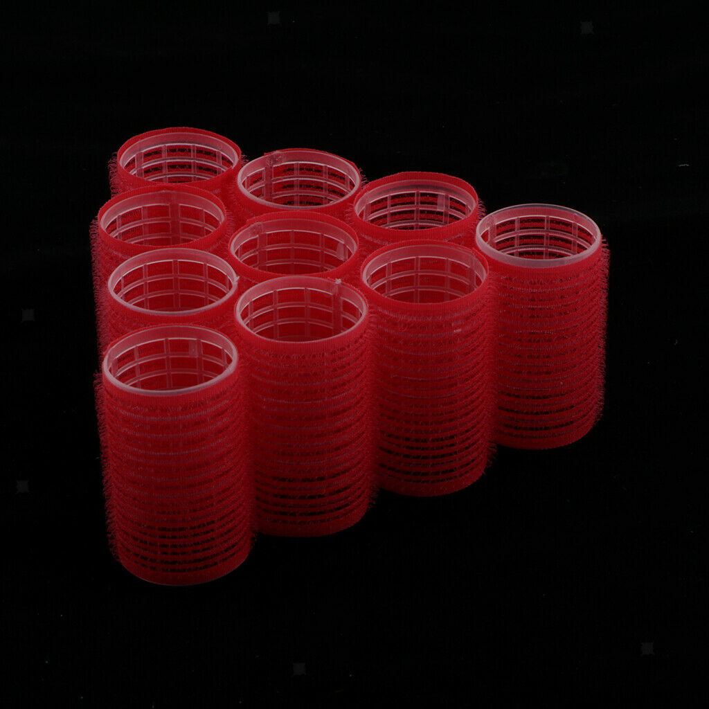 20pcs Plastic Hair Roller Curling Curls Bangs Roller Self Grip Hair Roller