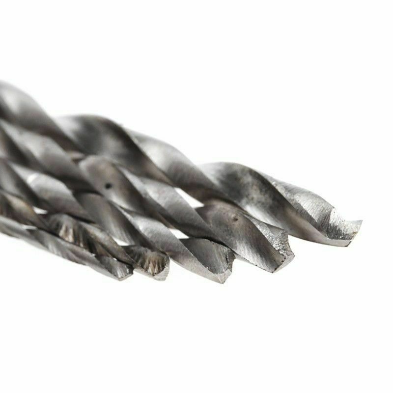Micro Round Shank Drill Bits Set Small Precision HSS Twist Drill Tool 50PCS
