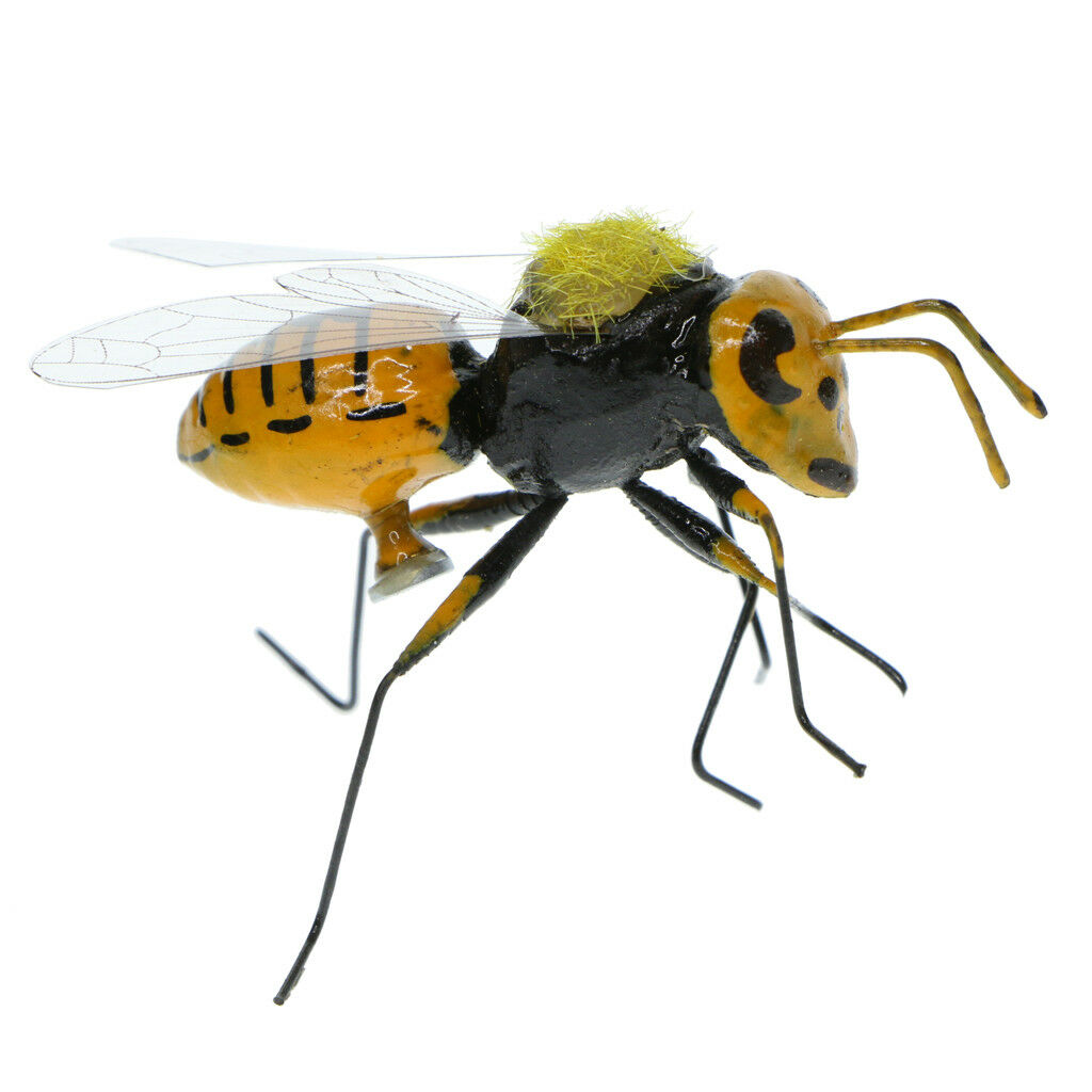 2x Vivid Insect Bee Imitation Animal Fridge Magnet Outdoor Lawn Tree Decor