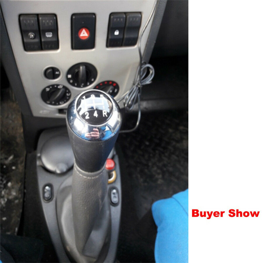 Gear Knob 5 Speed Car Gear Shift Knob Transmission Gear Lever Handle Shifter