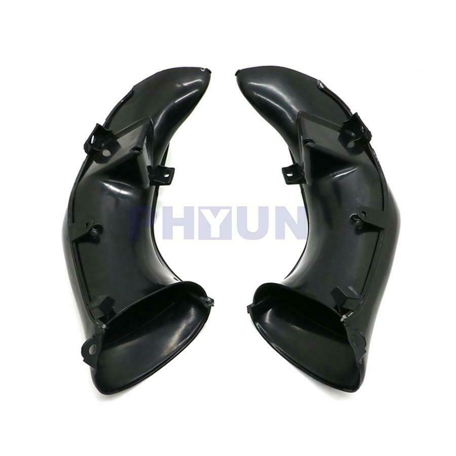 1Set ABS Left & Right Air Intake Tube Hose Duct For Yamaha YZF1000 YZF R1 04-06