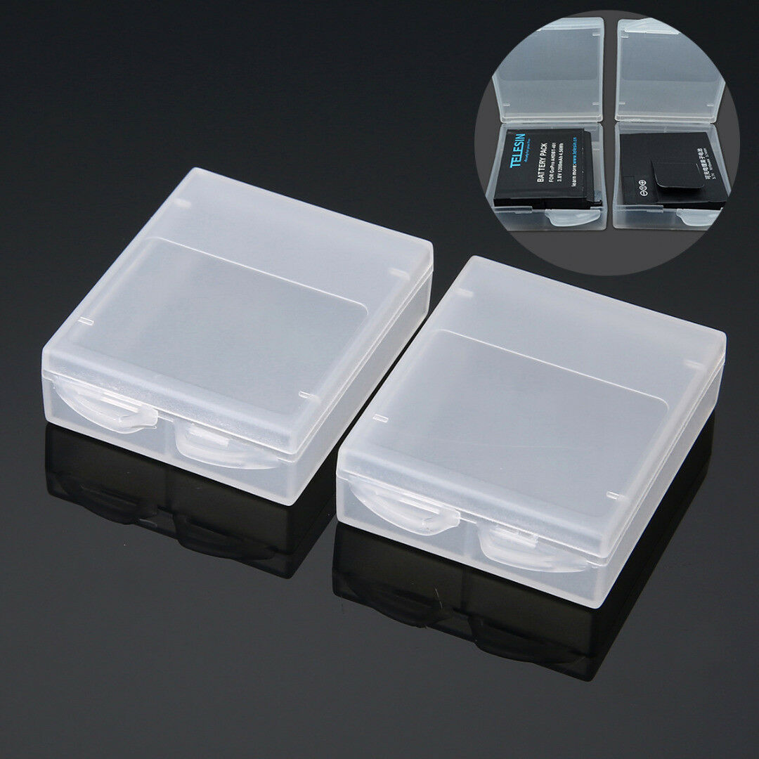 1Pc Transparent Battery Case Storage Box Holder For GoPro Hero 5 4 3 3+