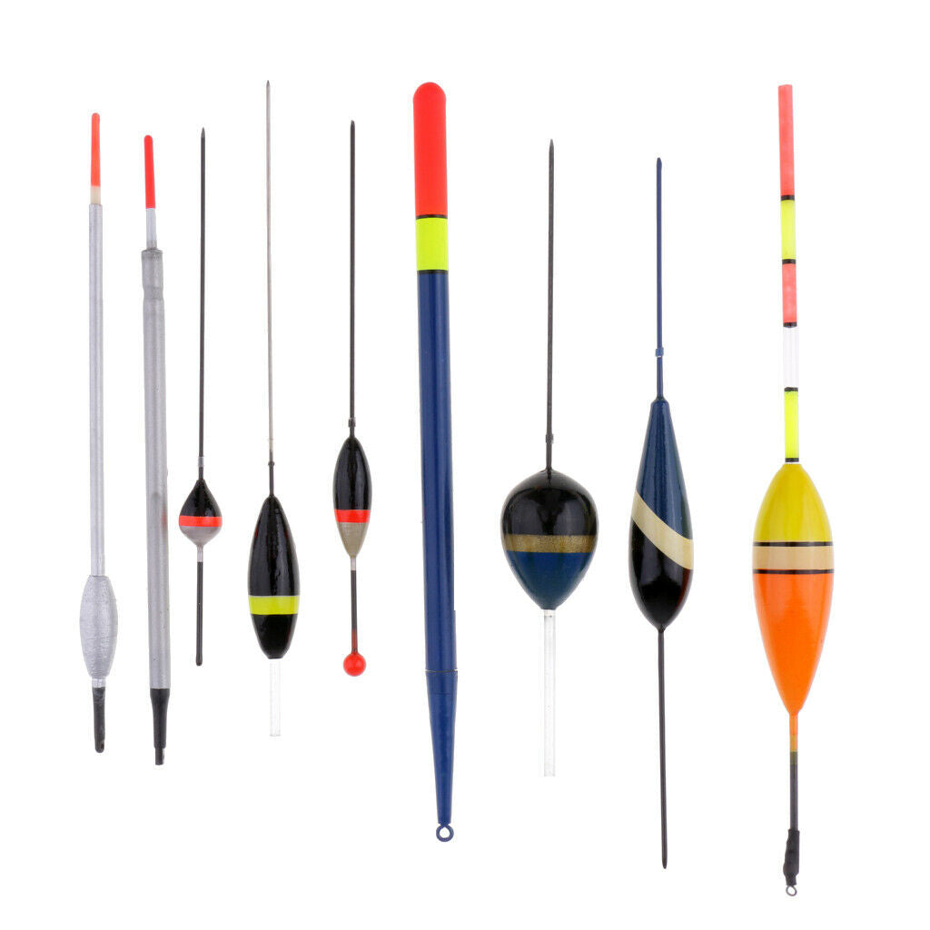 Assorted Sizes Lot Fishing Lure Floats Bobbers Slip Drift Tube Carp Fishing
