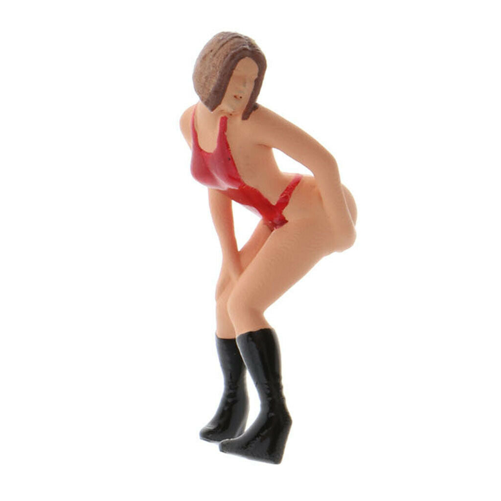 Standard 1:64 People Figures Woman Man Playset Scene DIORAMAS LAYOUT S Scale