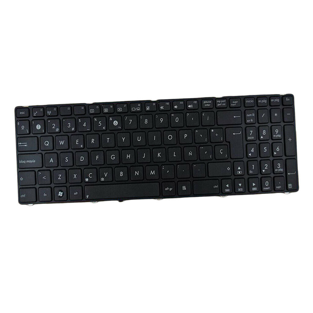 Black OEM Replacement Spanish Laptop Keyboard Compatible for ASUS K50C K50AD