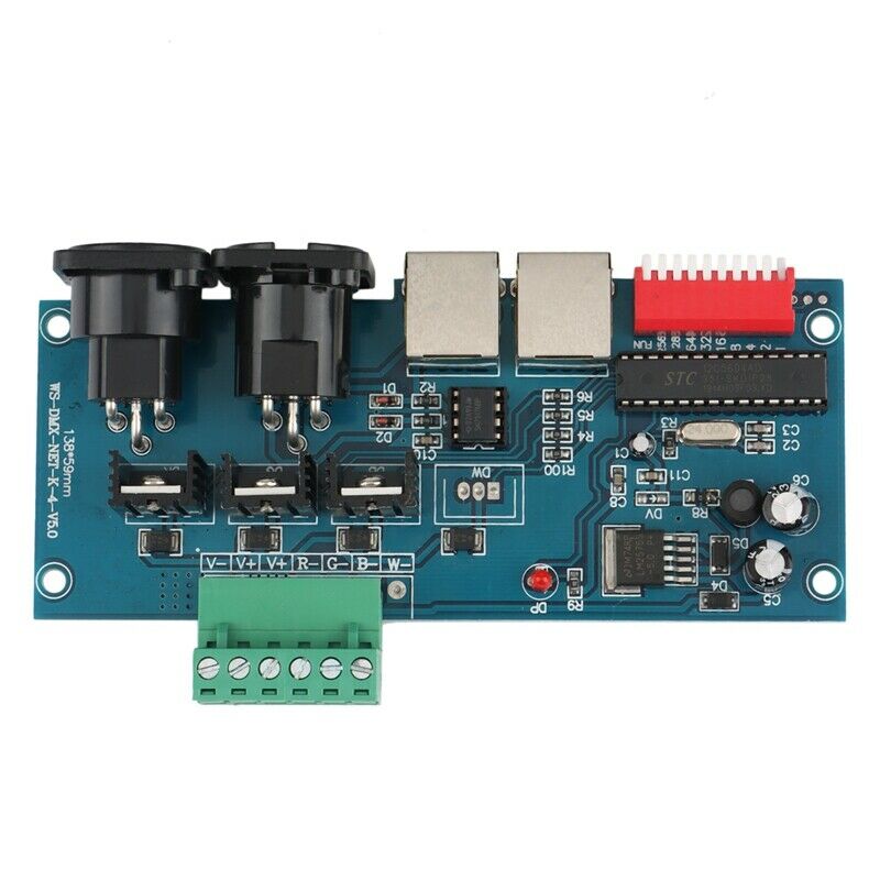 DMX512 Controller LED DMX512 Decoder RGB 3CH Controller Strip DMX-NET-K-3CH-BAZ4
