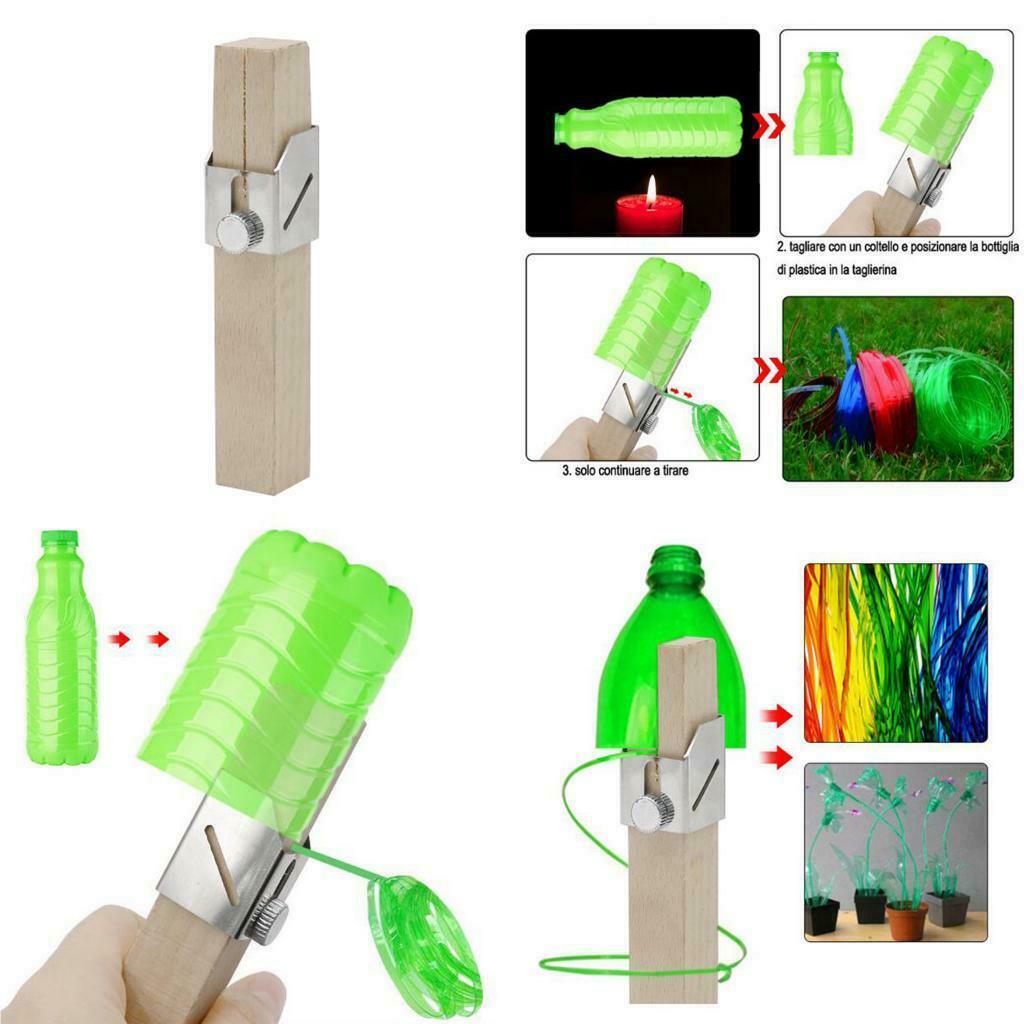 DIY Creative PET Plastic Bottle Rope Cutter Hand Tool For Home