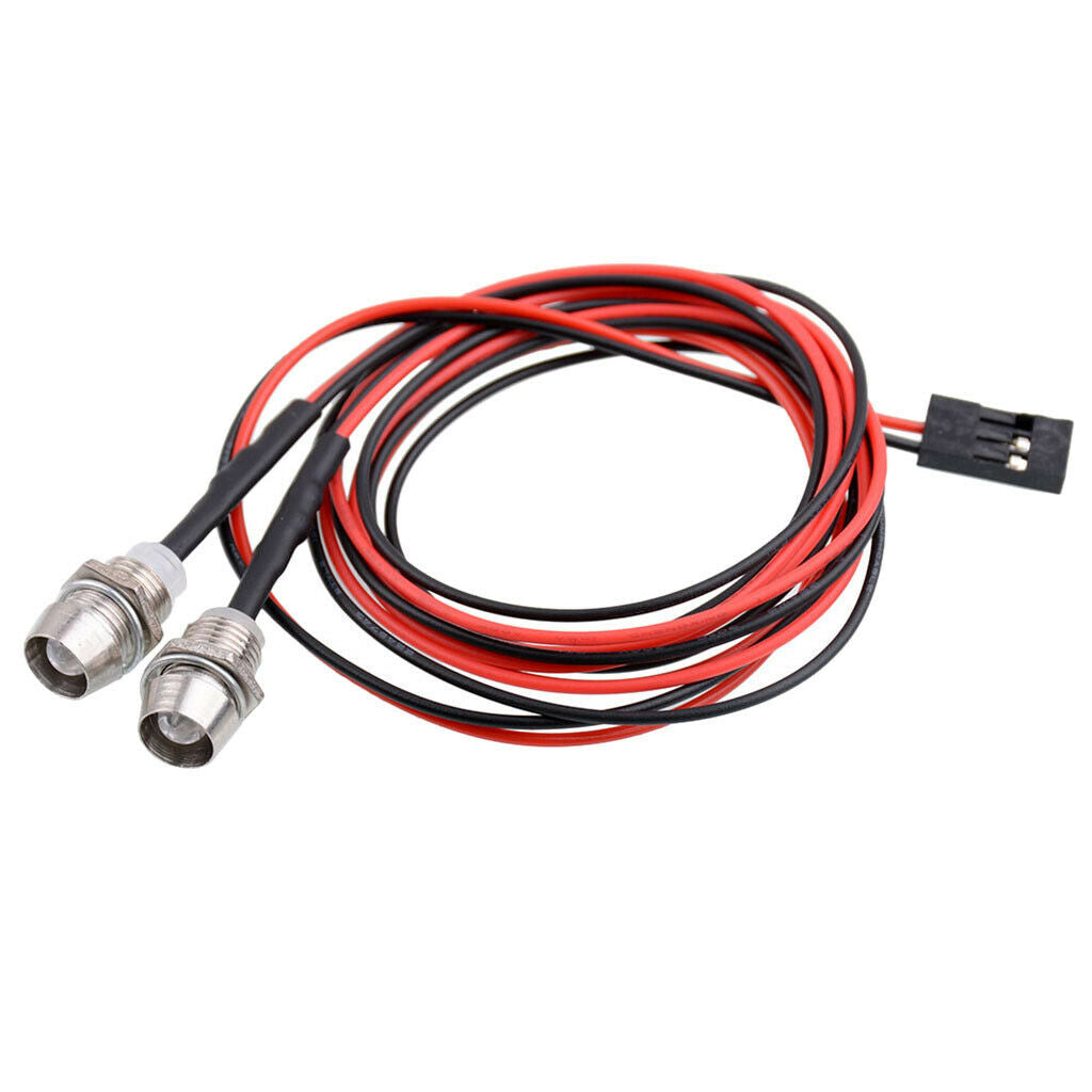 2 red light kit for RC Car 1/5 1/8 1/10 1/12 1/16 HSP