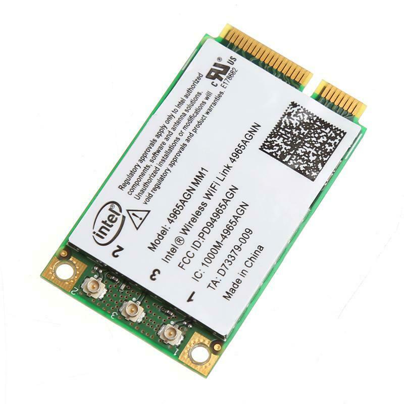 Dual Band 300Mbps WiFi Link Mini PCI-E Wireless Card For Intel 4965AGN NM1