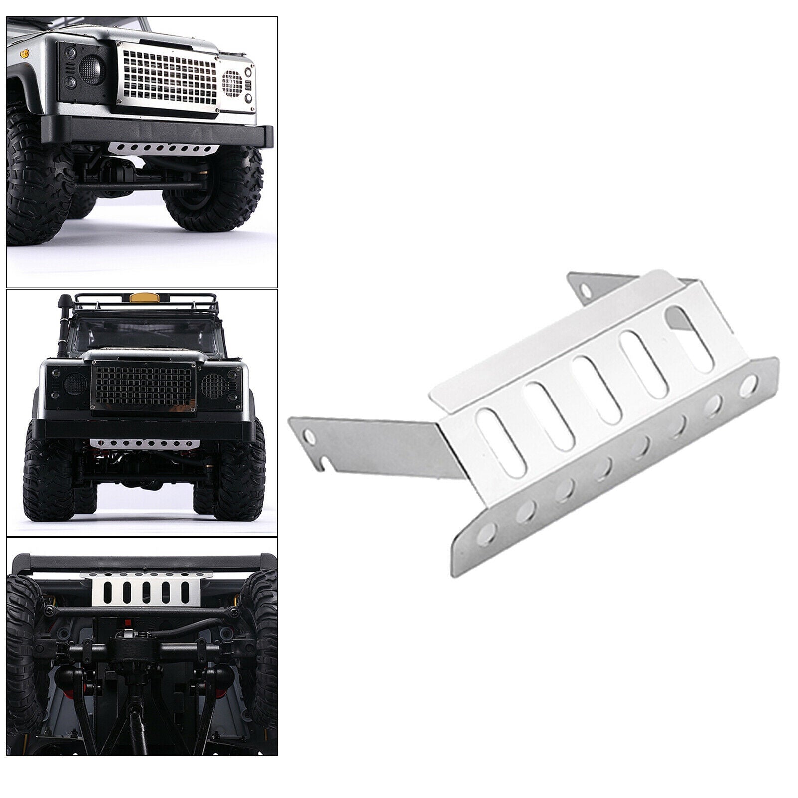 Front Chassis Armor Guard Bottom Protection for MN D90 D91 1:12 RC Car