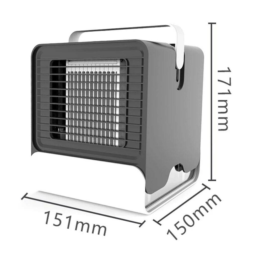 Air Conditioner Fan Mini Desktop Air Cooler/Humidifier/Purifier for Home Office