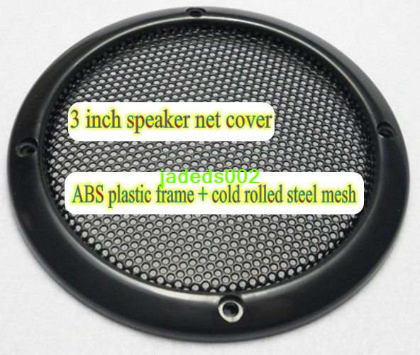 1pcs 3"inch 93mm Car Speaker grilles horn net cover Car Audio Grills HiFi Parts