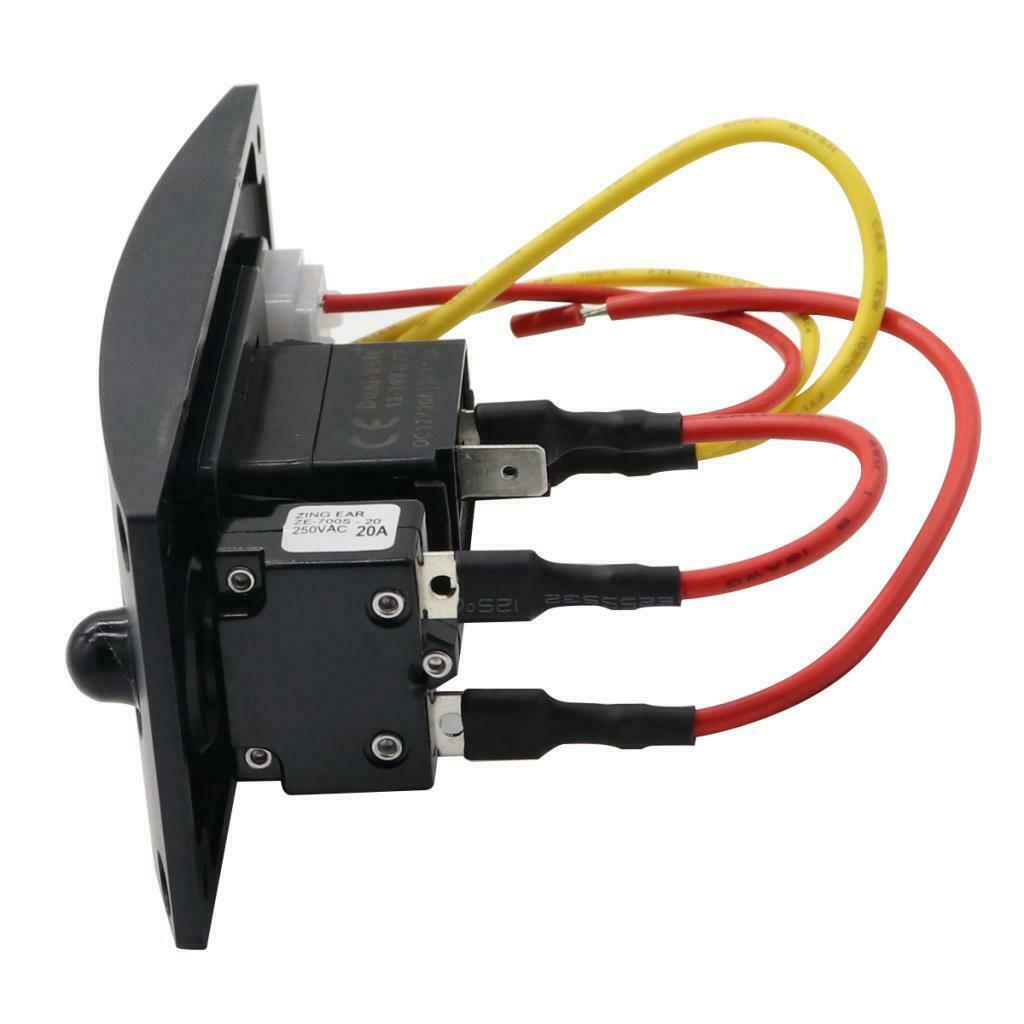 12 / 24V Rocker Switch For Boat Washers