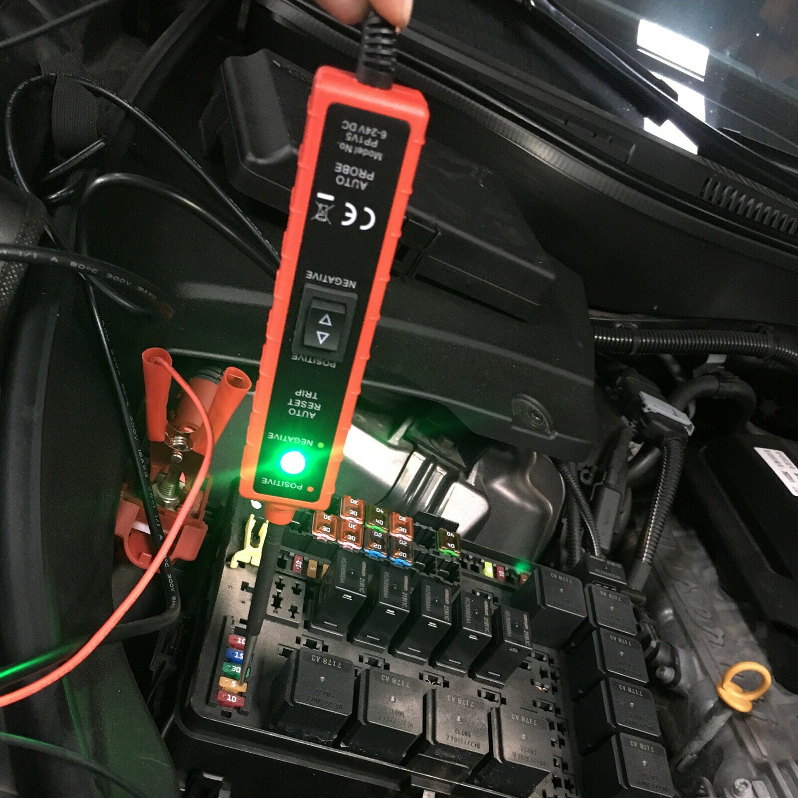 Automotive Power Probe Circuit Electrical Tester Battery Tester w/4m Cable