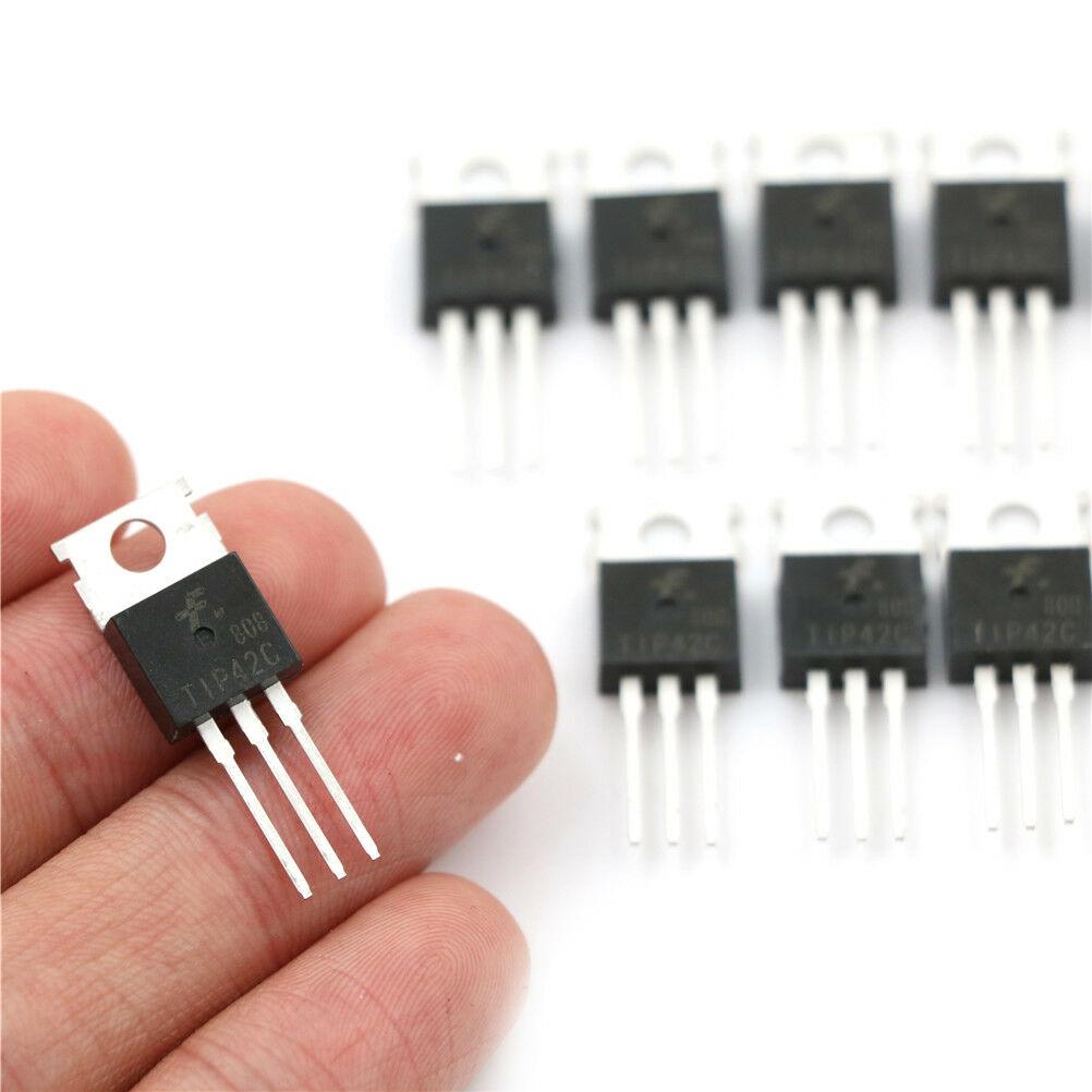 10pcs TIP42C TIP42 TO-220 POWER TRANSISTOR PNP Trio.l8