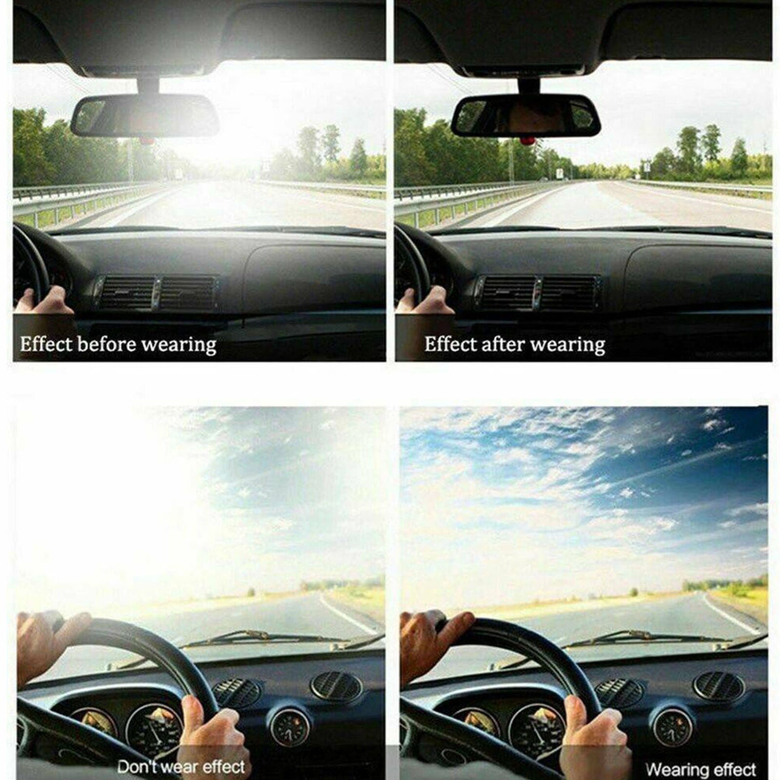Photochromic Men Sunglasses Glasses Len Goggles Outdoor Sports Driving